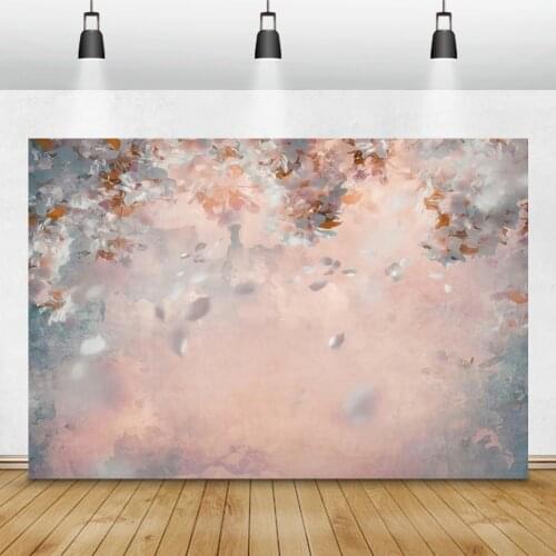 Fantasy Water Color Painting Flower Wall Food Pet Toy Baby Portrait Photozone Photophone Photography Backdrops Photo Backgrounds