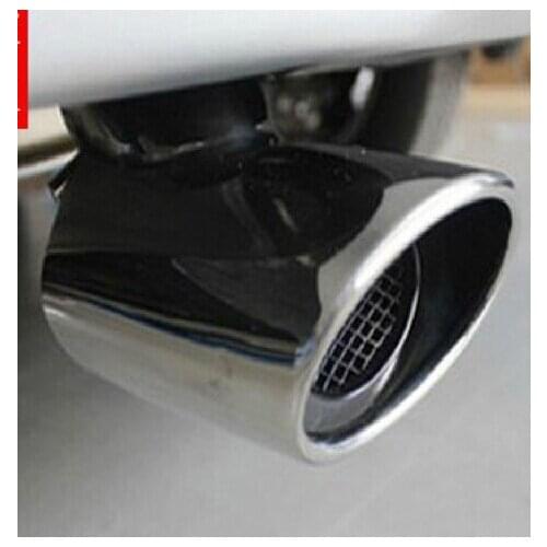 CHROME EXHAUST MUFFLER TIP PIPE For Subaru XV 2009