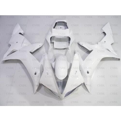 Body Kits for YZF R1 02 YZF1000 R1 Full Body Kits 02 for YAMAHA YZFR1 Fairings 2002 - 2003 White