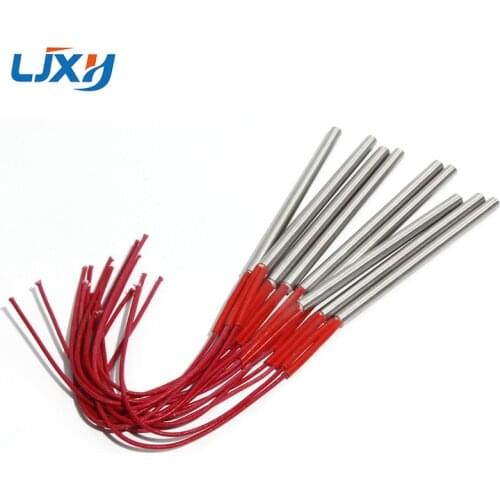 LJXH 2PCS 9.5mm 80~150mm SUS Tubular Heating Pipe Cartridge Heater 110V/220V/380V 190W/200W/250W/300W/350W Electric Mold Element