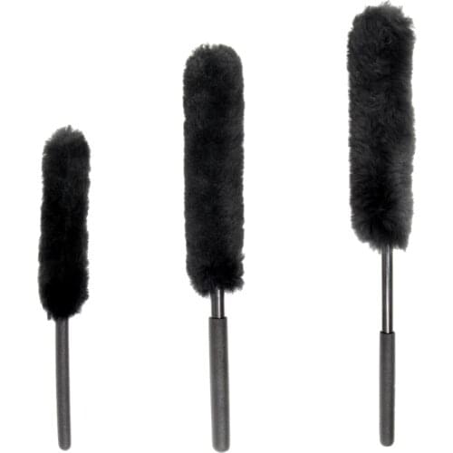 3x Wool Blend Wheel Intricate Grills Wash Brushes Set Tools Non-Scratch
