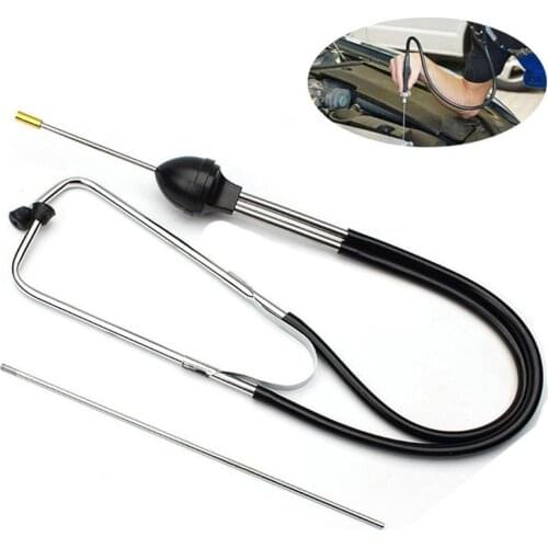 New 22.5+7CM Car Stethoscope Auto Mechanics Engine Cylinder Stethoscope Hearing Tool Car Engine Tester Diagnostic Tool