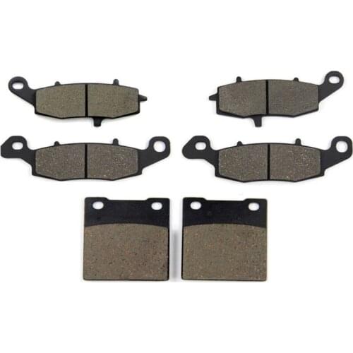 SOMMET Motorcycle Front + Rear Brake Pads Disks for Suzuki GSX600F GSX750F Katana (98-06) GSX600 F GSX 600 F GSX750 F GSX 750 F