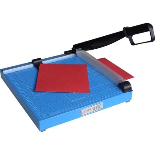 DC-8103 A4 format manual paper cutter Small multi-function paper trimming knife Photo Steel thickened manual paper cutter