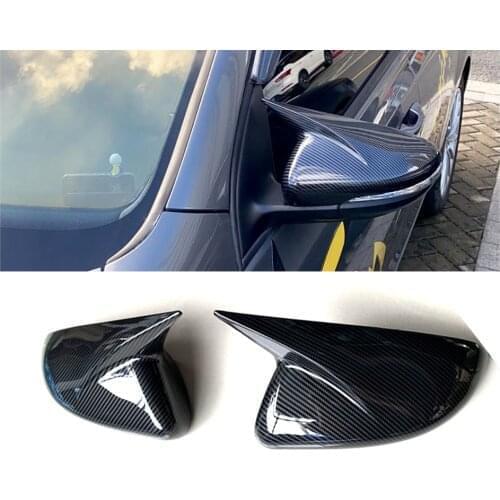 Car styling Door Side Wing Rearview Mirror Cover Sticker Trim For Volkswagen VW Jetta LAVIDA POLO SANTANA 2013-2017 Auto Parts