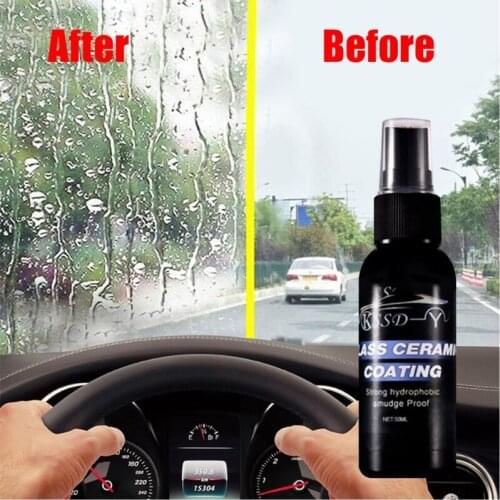 U90C Rearview Mirror Rainproof Agent Anti-fog Spray Durability Automotive Glass Coating Agent - 30/50ml