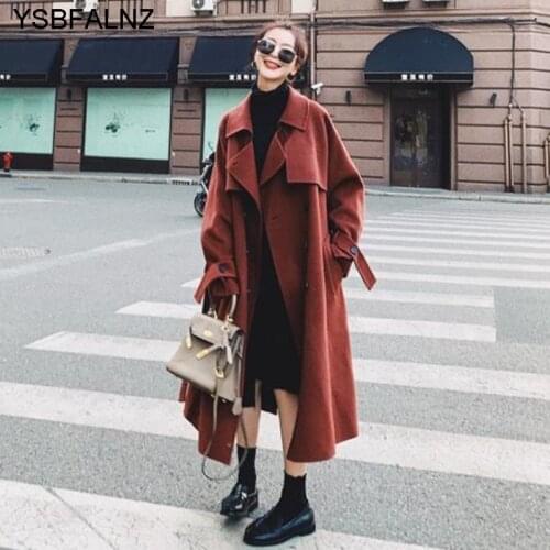 Женские классические пальто YSBFALNZ China At AliExpress