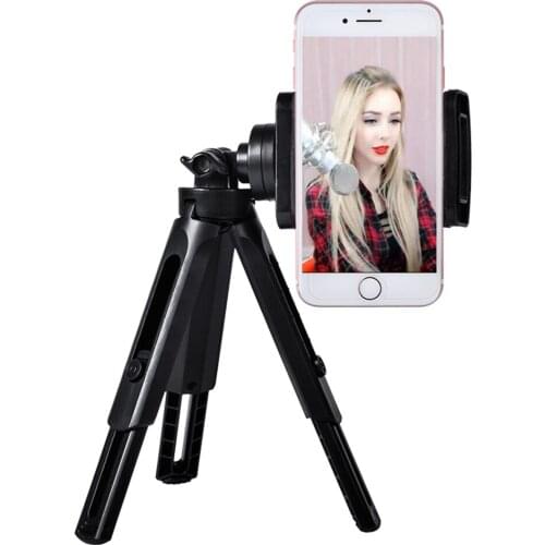 2019 Shockproof Foldable 360 Degree Rotation Mini Desktop Tripod Lightweight Bracket