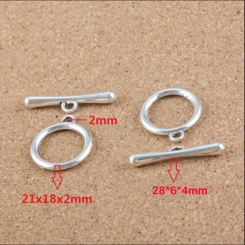2018 most popular 4 Pieces/Lot 21mm*18mm Silver Plated OT cuff charms handcuffs charm For Jewelry Making