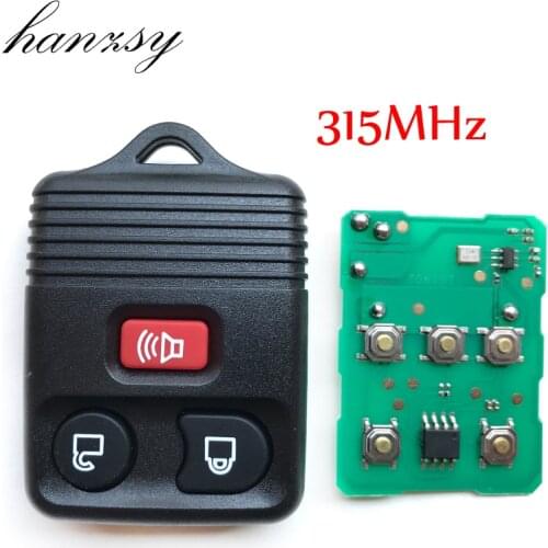 3 Buttons 315Mhz Remote Key For Ford Escape F 150 Explorer 2001 2002 2003 2004 2005 2006 2007 CWTWB1U345 Car Smart Key