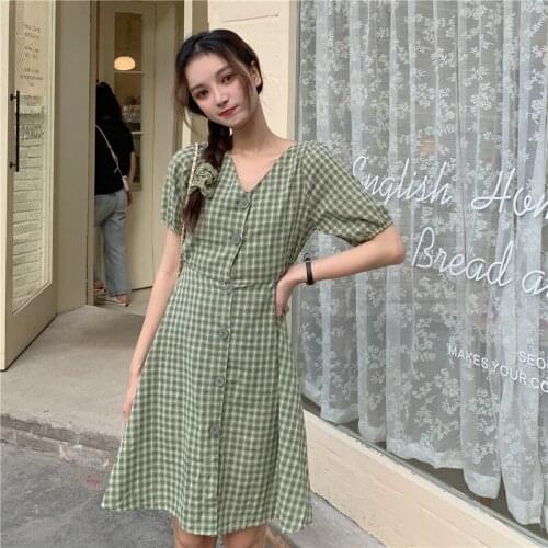 3024# Maternity Dress Postpartum Summer High Waist Cotton Short Sleeve Loose Stylish Lactation Dress for Pregnant Women