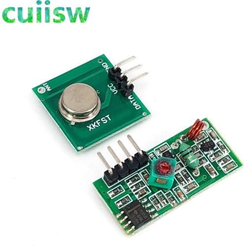 5Lot= 5pair (10pcs) 433Mhz RF transmitter and receiver Module link kit for Arduino/ARM/MCU WL diy 315mhz wireless