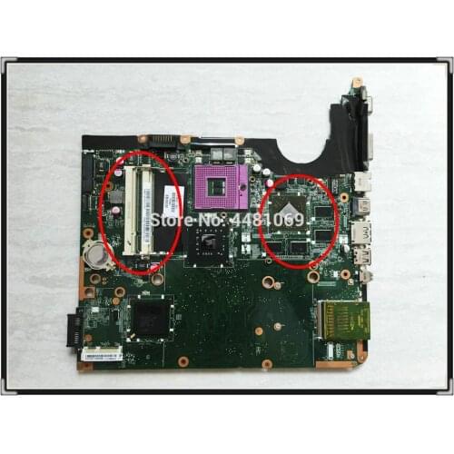518431-001 for HP DV6 DV6-1000 DV6-1244TX DV6-1215EE Laptop Motherboard DAUT3DMB8D0 HD4650 1GB DDR2 100% Working