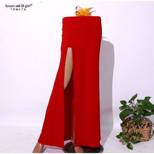 7years Old Lil Girl 2021 New Belly Dance Skirt Tribal Modal Rayon Cotton Costumes NC06