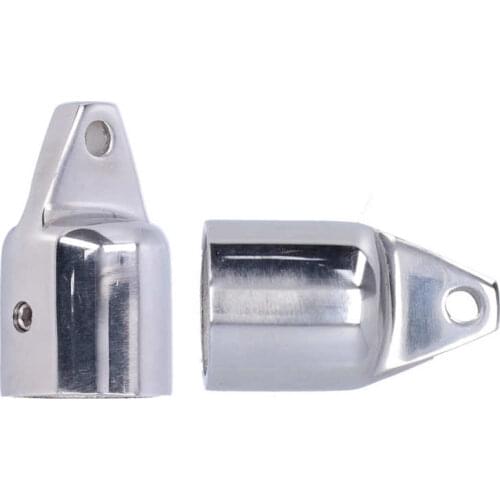 Boat accessories marine Boat Anchor Bimini Cap External Eye End Accessories 316 Stainless Steel for 1in OD Round Tube
