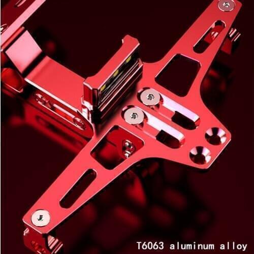 CNC Aluminum Motorcycle Rear License Plate Holder For YAMAHA R15 V3 TRACER 700 WR250F TTR250 BAJAJ PULSAR 200 NS DOMINAR 400