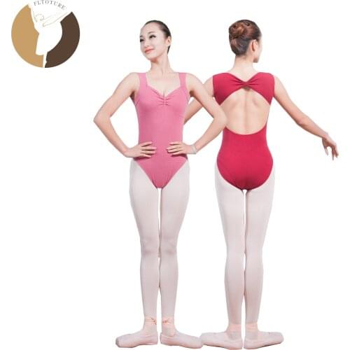 Ballet Leotard For Sale Girls Bodysuit Black Pink Purple Ballerina Rehearsal Leotards Adult Summer Gymnastic Dancing Costumes