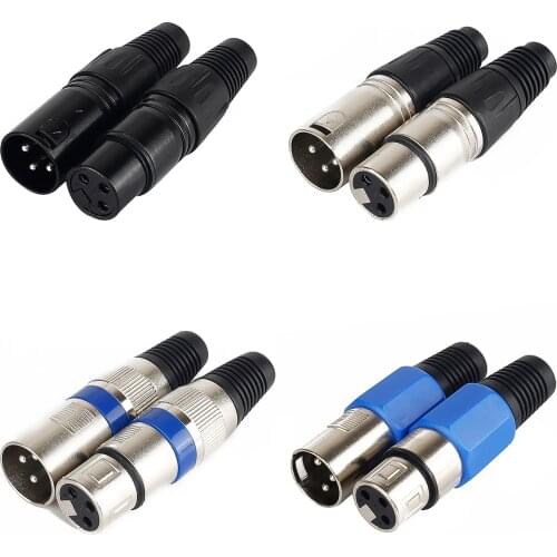 For male and female Canon Karon XLR audio cable 3P three-pin Canon balanced plug Karon male and female plug Canon head