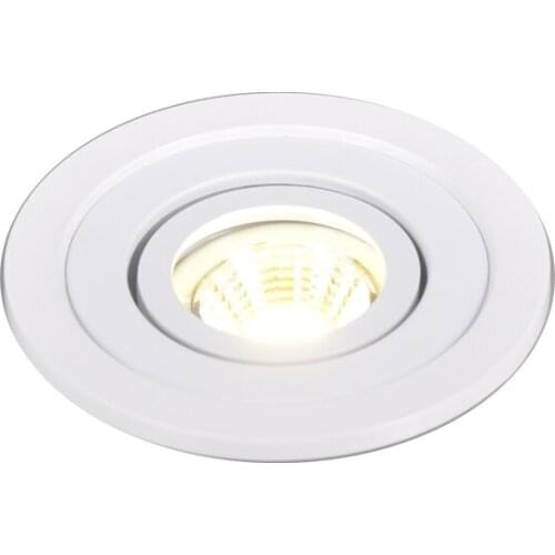 Round PC+ Aluminum downlight spotlight ceilinglamp MR16 GU10 Pinker3030