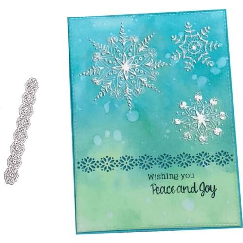 Lace Border Metal Cutting Dies for DIY Scrapbooking Die Cut Stencils Crafts Making Photo Album Card Template Handmade Decoration