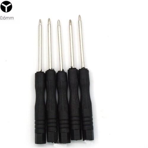 0.6Y Mini Head Screwdriver , 0.6 Y Black Screwdrivers Key Repair Tool for iPhone 7 7Plus i7 Screw Driver 1000pcs/lot