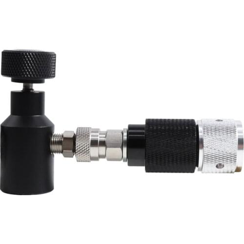 HPAT PCP Airgun 88g 3oz Co2 Cartridge Capsule Cylinder Adapter with Pin Valve Paintball Tank or Sodastream Cylinder Tank