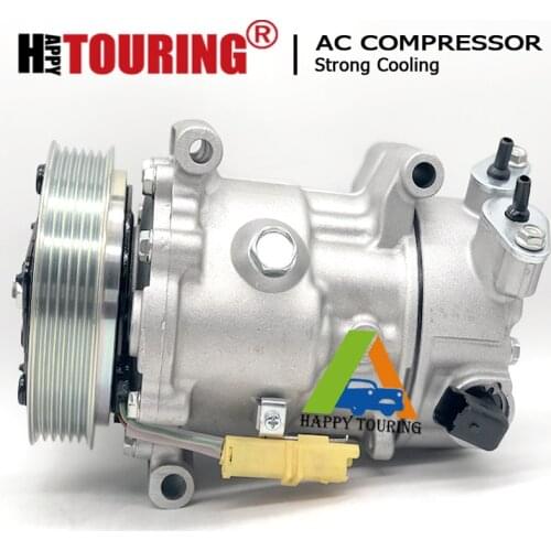 SD6C12 Compressor for Peugeot Partner Tepee Citroen Berlingo C3 C4 9670318880 9659875780 9678656080 6453WK 6453WL 648701 648709