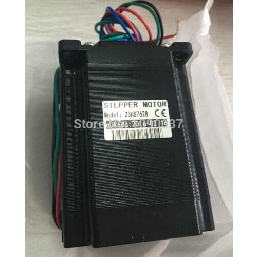Nema 23 Stepper Motor 23HS7628 4-lead shaft 6.35mm 8mm 57 motor NEMA23 Stepper Motor 2.8A ISO CNC Laser Grind Foam Plasma Cut