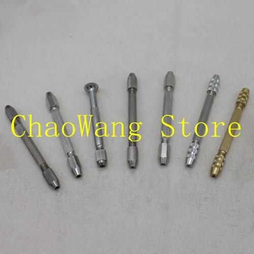 Swivel Head Pin Pin Vise Hand Drill Woodworking Drilling Rotary Tools