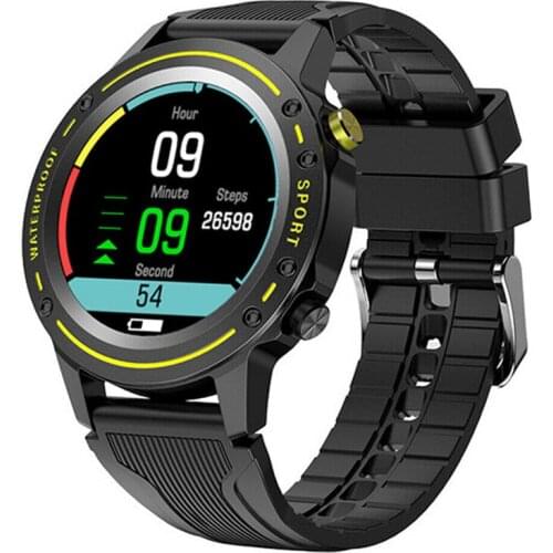 Men Boys Smart Watch Body Temperature Heart Rate Blood Pressure Sleep Monitor Call/SMS Reminder Sport Smartwatch for iOS Android