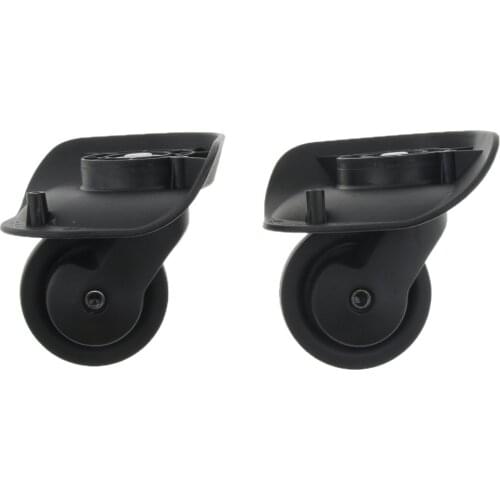 1 Pair Travel Luggage Mute Wheel Universal 360 ° Swivel Casters A23-Size S