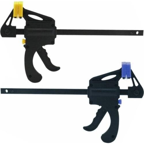 1PC 4 Inch Woodworking Reverse Clamping Quick Ratchet F Clamp Heavy Duty Wood Working Work Bar Clamp Clip Kit