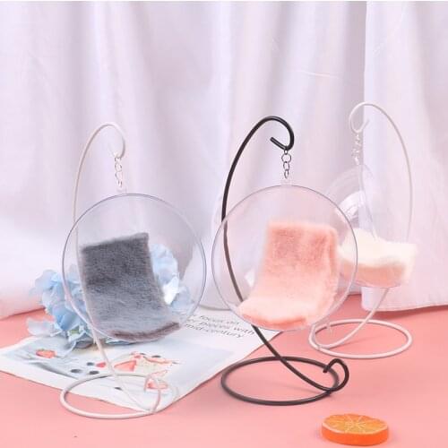 1 Pc 1:12 Scale Dollhouse Mini Furniture Swing Chair Hammock Hanging Basket Doll Decor Toy