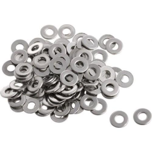 5/25/50/100PCS M1.6 M2 M2.5 M3 M5 M6 M8 M10 M14 M16 M20 304 Stainless Steel Large Size Wider Flat Washer Plain Gasket