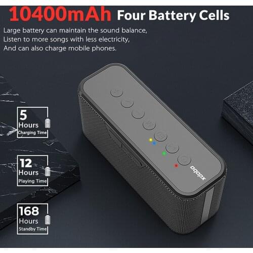 80W XDOBO X8 PLUS Bluetooth Speakers TWS Wireless Heavy Bass Boombox Music Player Subwoofer Portable Column Suporrt USB/TF/AUX