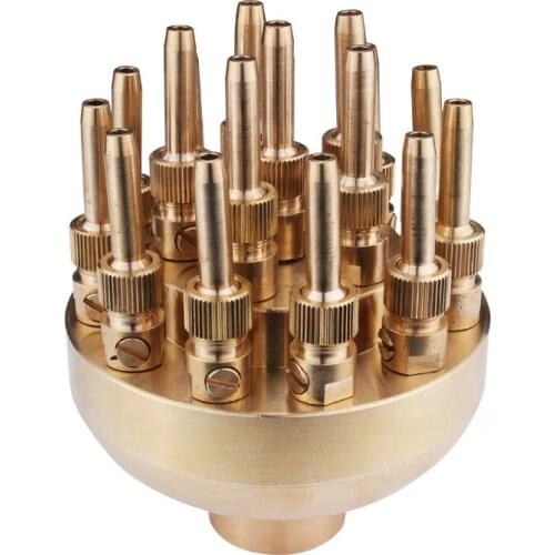DN 25 40 All copper can be adjusted with 3 Layers Fountain Nozzle, gardening, Waterscape, decorative fountain head