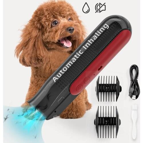 Pet electric clipper, rechargeable Dogs hair pusher, intelligent waterproof, silent and low noise pet grooming products