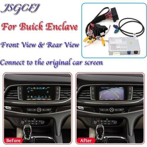Rear View Camera For Buick Enclave 2008~2021 Adapter Connect Original Upgrade System Interface Screen Reverse CAM Backup Decoder