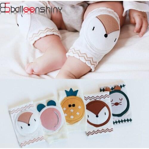 BalleenShiny Baby Knee Pads Infant Toddler Kneepads Protector Baby Leg Warmers Mesh Breathable Beenwarmers Calentadores Pierna
