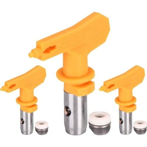 Reversible Airless Paint Spray Tips 3 Pieces Airless Spray Tools and Airless Sprayer Spraying Machine Parts (517)