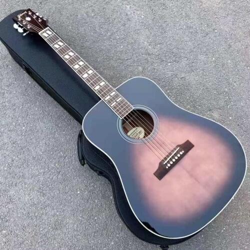 OEM Genuine 6 String Original Barrel Folk Song Travel Guitar With Suitcase Super Perfect Free Delivery