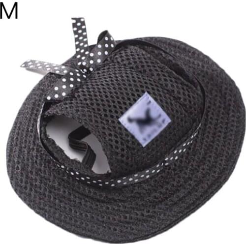 Pet Hat Dog Cat Cap Sunhat Comfortable Breathable Travel Sport Stylish Lovely Summer Canvas Visor