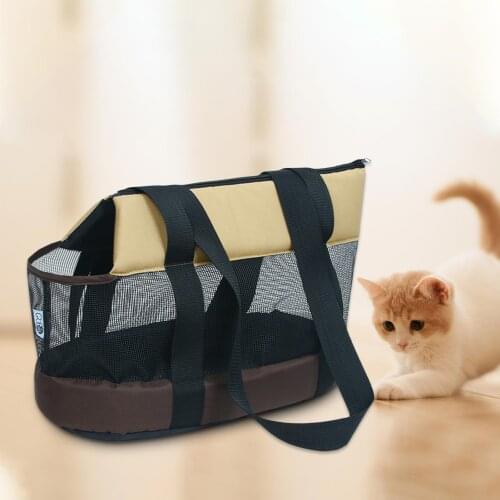 Pet Carriers Cat Travel Carrier Outgoing Travel Breathable Pets Handbag Dog Bags Cat Carrier Bag For Puppy wholesale