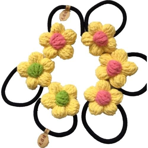 Popodion 2pcs childrens hair accessories gift ponytail baby girl head rope CHD20346