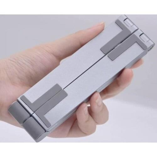 Adjustable Aluminum Foldable Laptop Stand Non-slip Desktop Laptop Notebook Stand sFor Notebook Pro Air iPad Pro For All Tablets