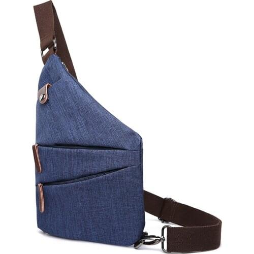 Luxury Sling Bag for Men Crossbody Multifunction Bag Outdoor Sport Shoulder Chest Daily Picnic