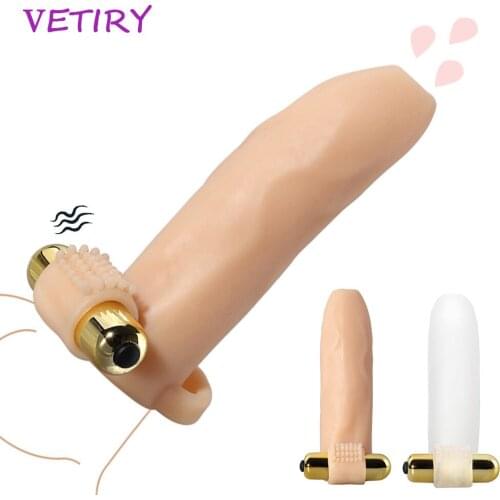 Delay Condom Delayed Ejaculation Penis Ring Reusable Cock Sleeve Vibrator Penis Sleeve Realistic Penis Extension Sex Toy for Man