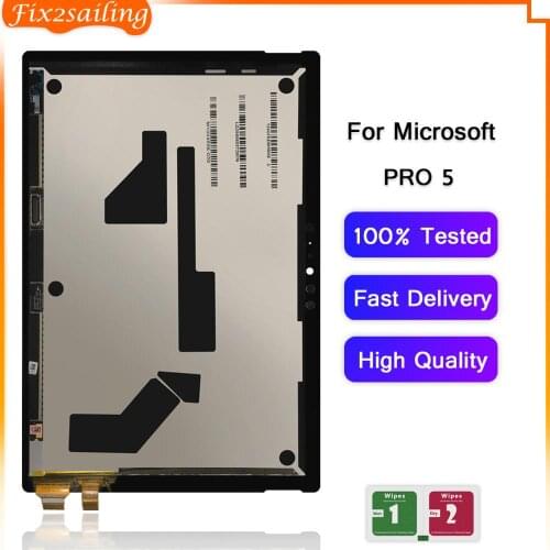 LCD Display for Microsoft Surface Pro 5 1796 LP123WQ1(SP)(A2)Touch Screen Digitizer Assembly Replacement For Microsoft Pro 5 LCD