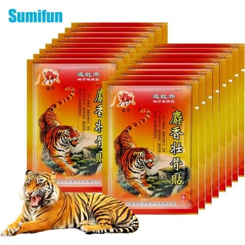 120pcs/15bags Tiger Balm Pain Relief Patch Fast Relief Aches Pains & Inflammations Health Care Lumbar Spine Medical Plaster