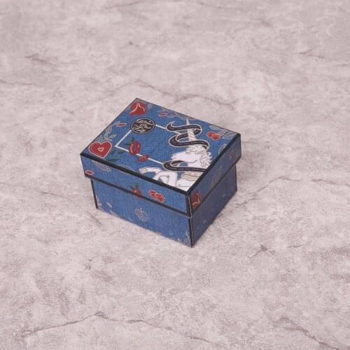 5pcs Unicorn Paper Gift Bags Boxes Square Candy Box for Unicorn Party Birthday Candy Birthday Party Supplies Gift Packaging